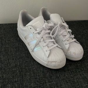 Adidas Superstar holo sneakers